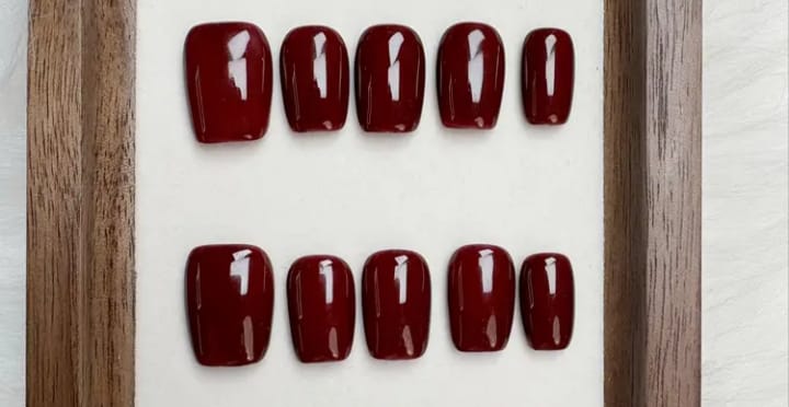 Gel press on nails