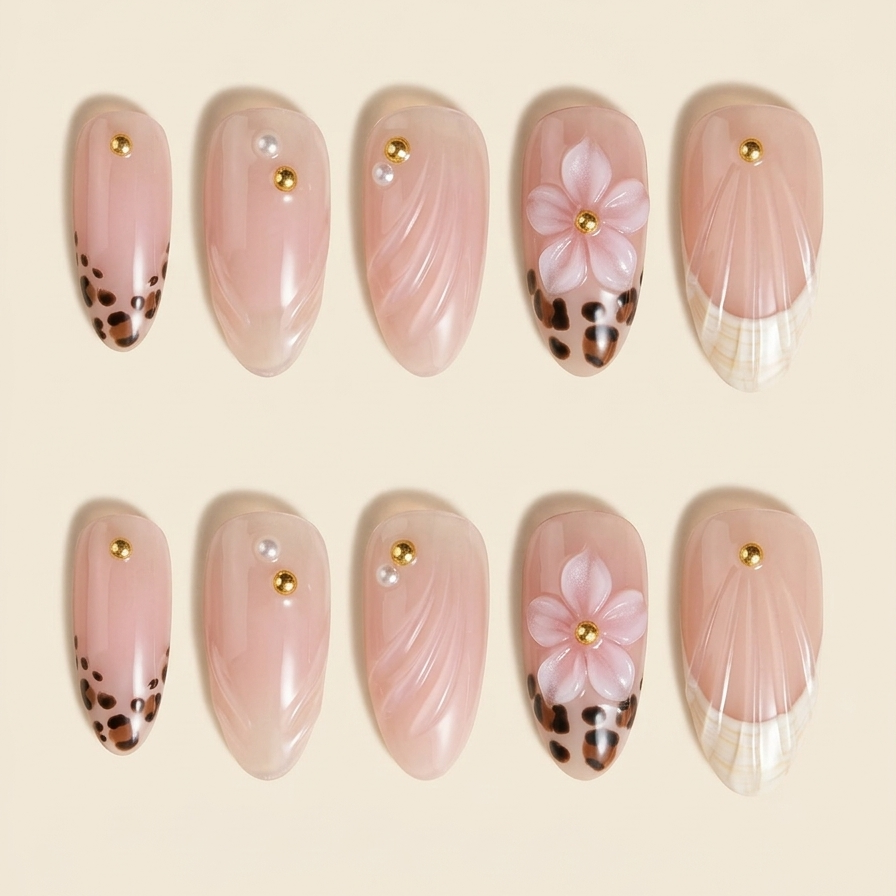 Gel press on nails