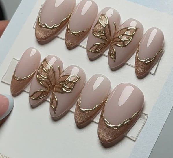 Gel press on nails
